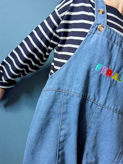 feral phoenix dungarees