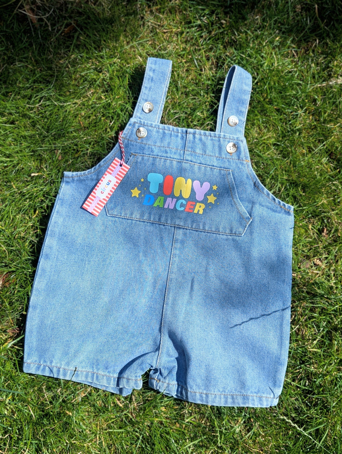 shorty dungarees, customisable