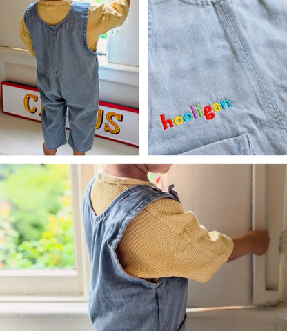 hooligan buttons romper