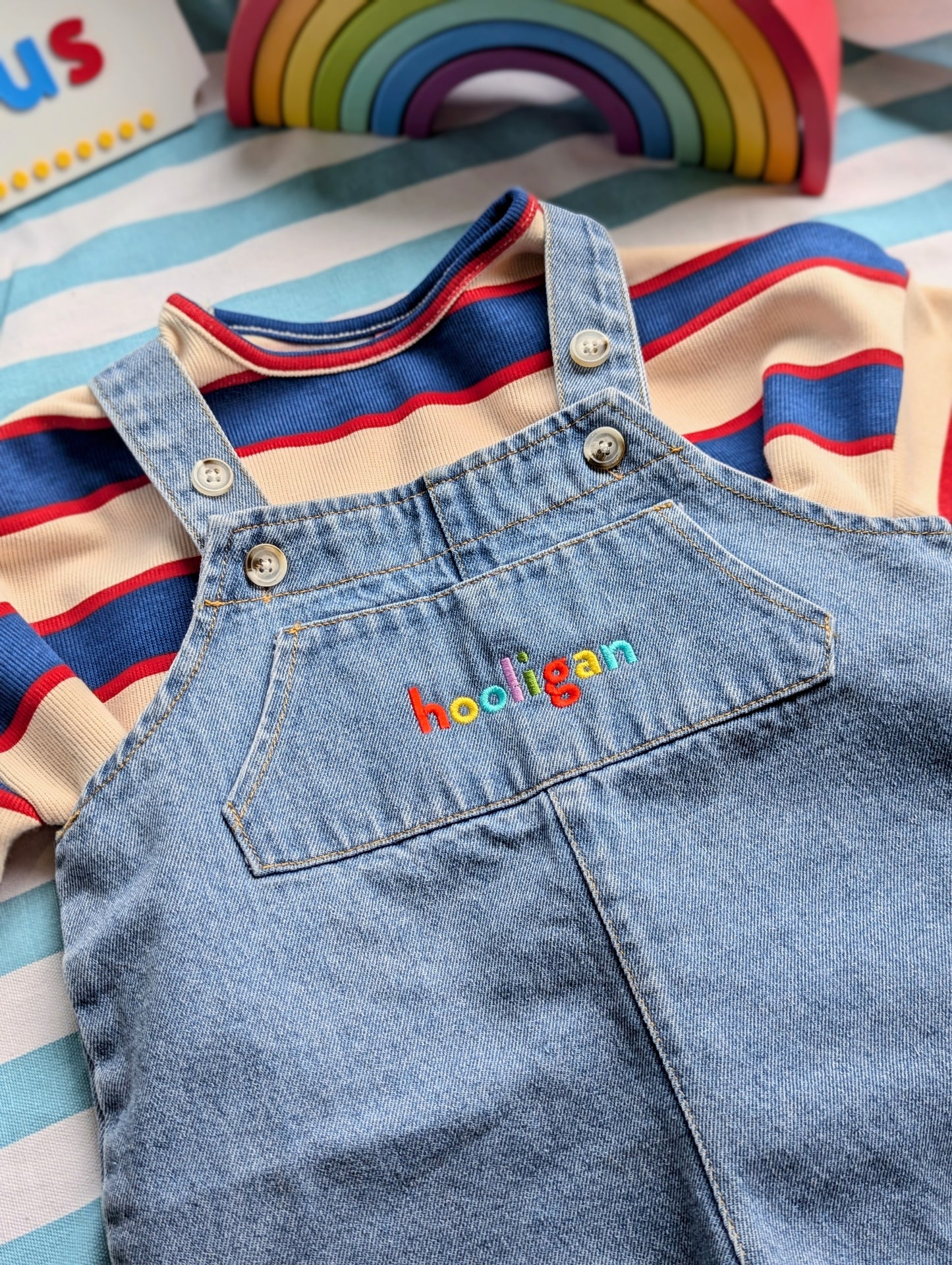shorty dungarees
