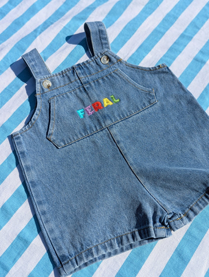 shorty dungarees