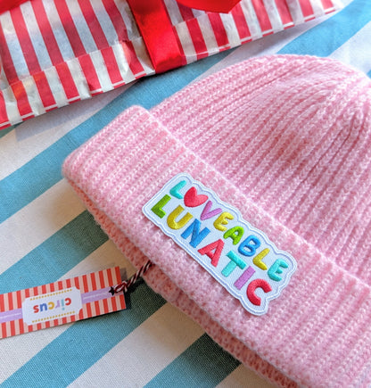 loveable lunatic beanies