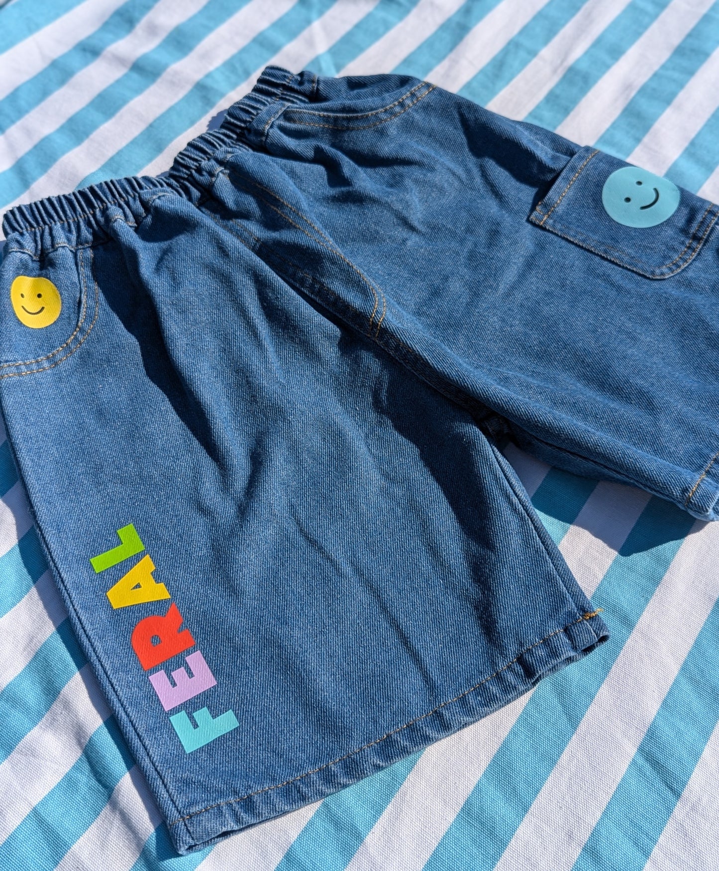 feral skater shorts