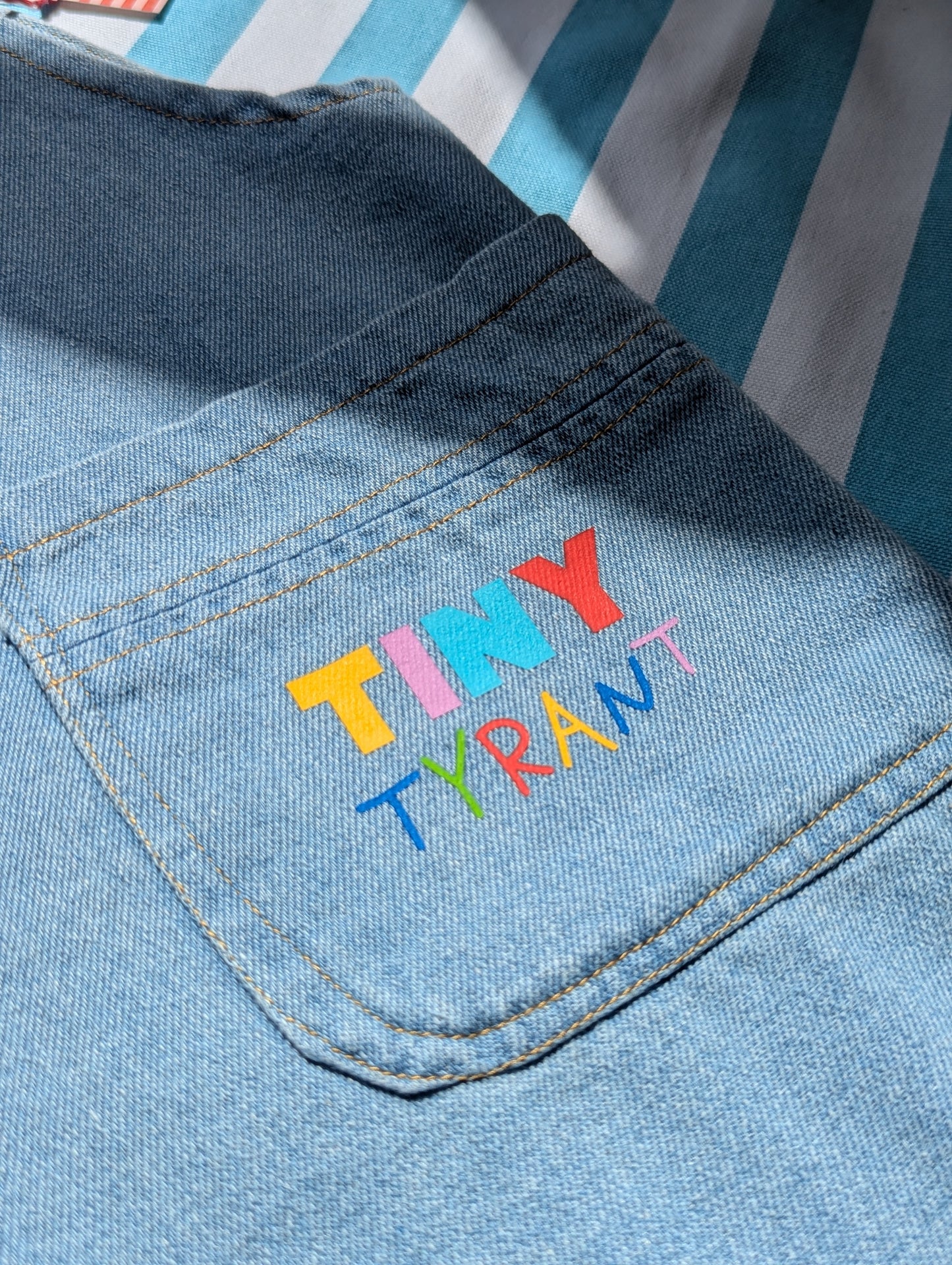 stevie tiny tyrant short dungarees, 4-5 years
