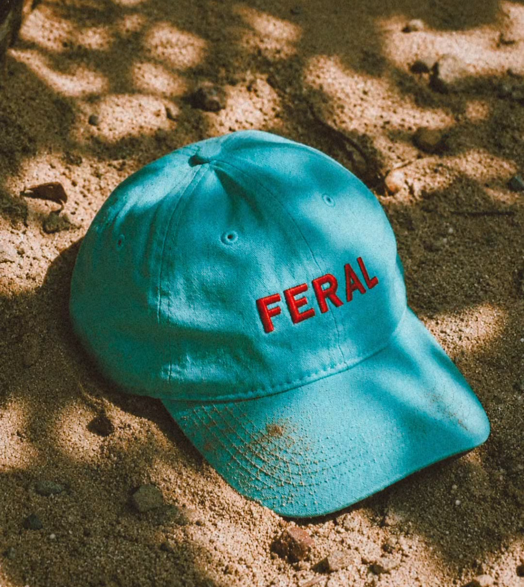 feral embroidered cap
