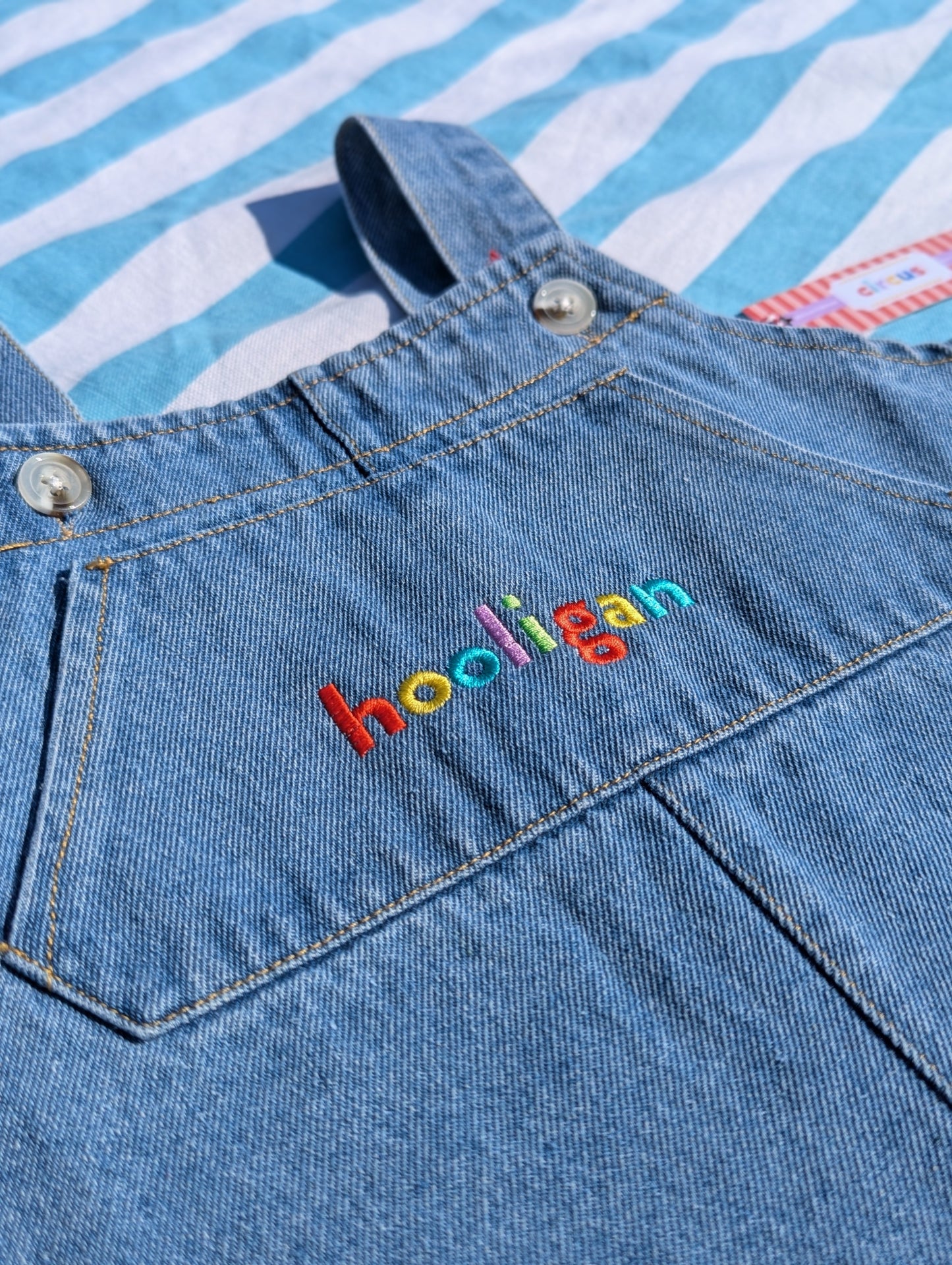shorty dungarees