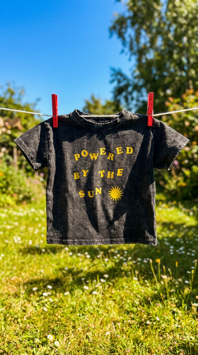 sun powered t-shirt
