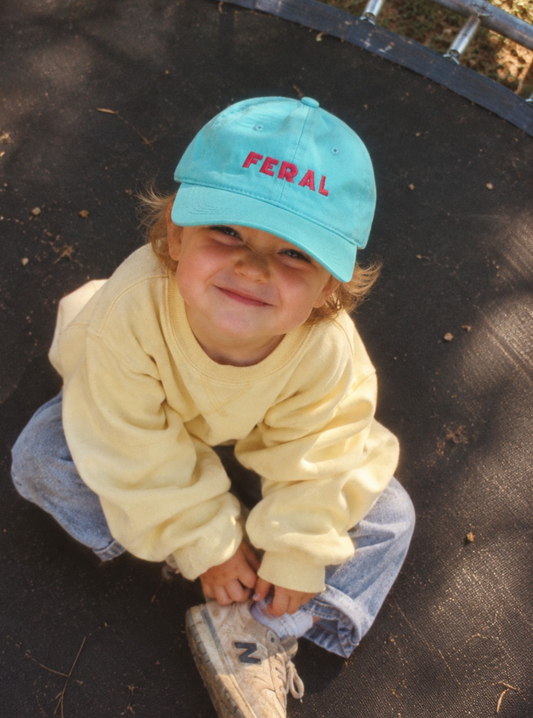 feral embroidered cap