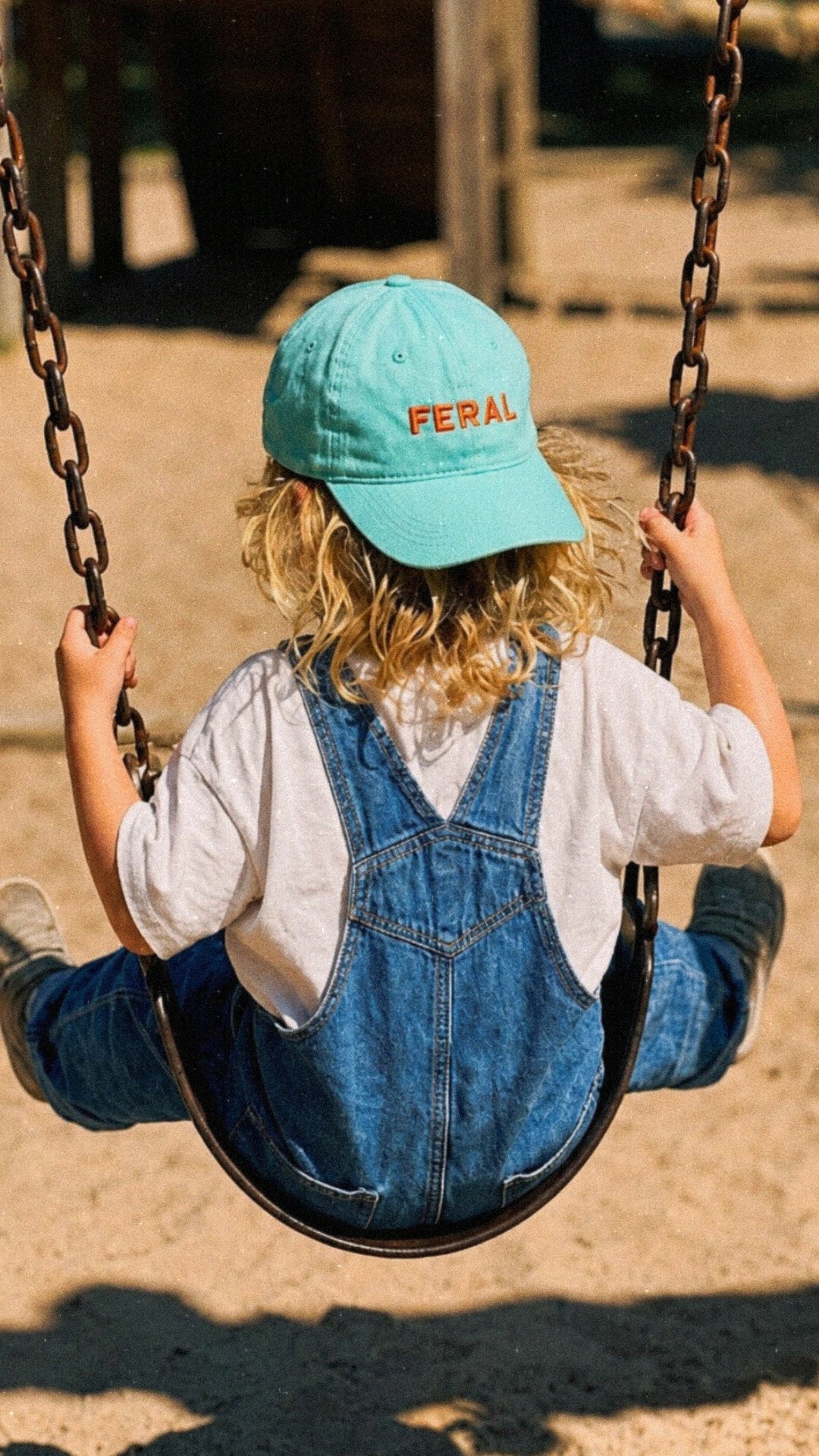 feral embroidered cap