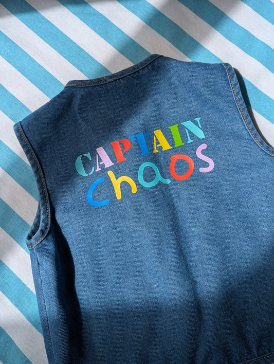 oslo vest, captain chaos, 2-3 years