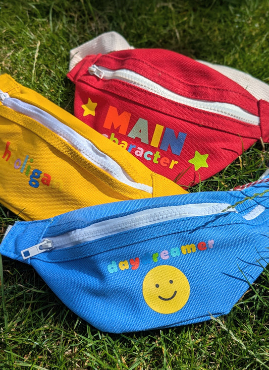 kids bumbag, customisable