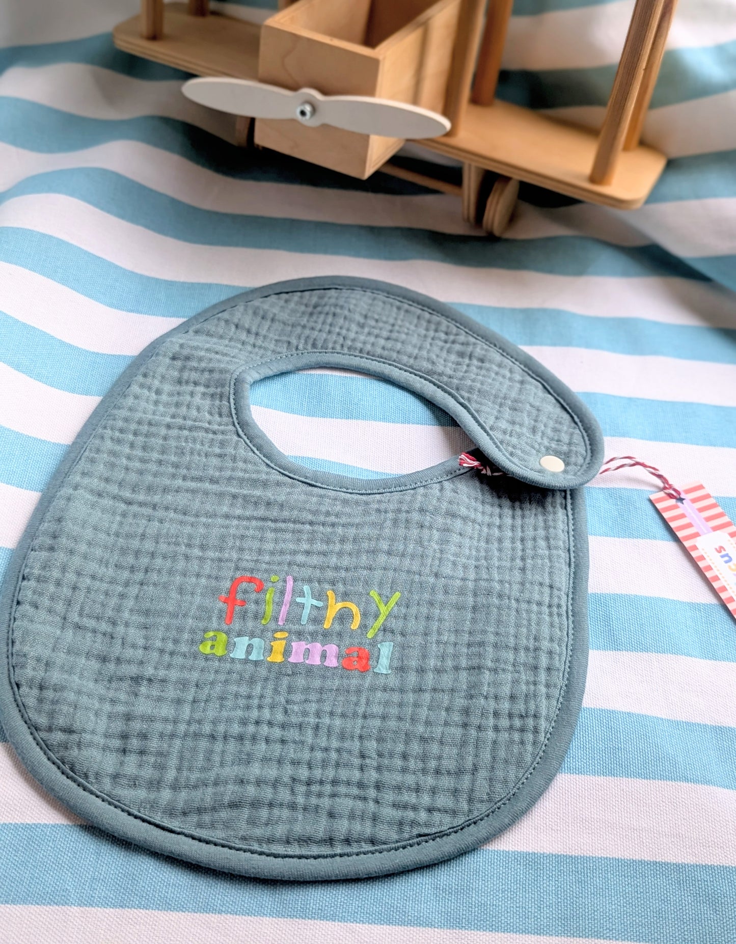filthy animal bib