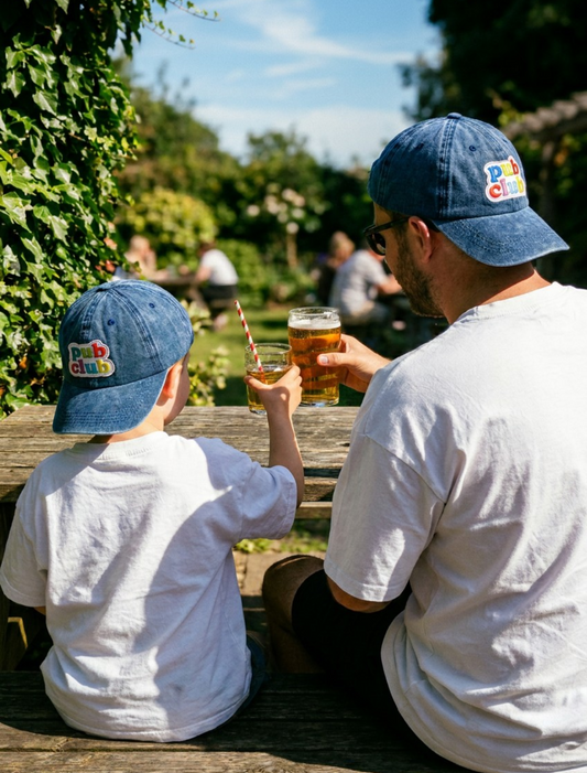 pub club caps, little and large duo