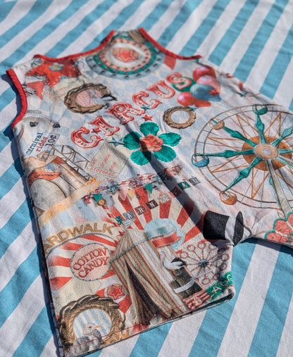 circus romper, 2-4 years