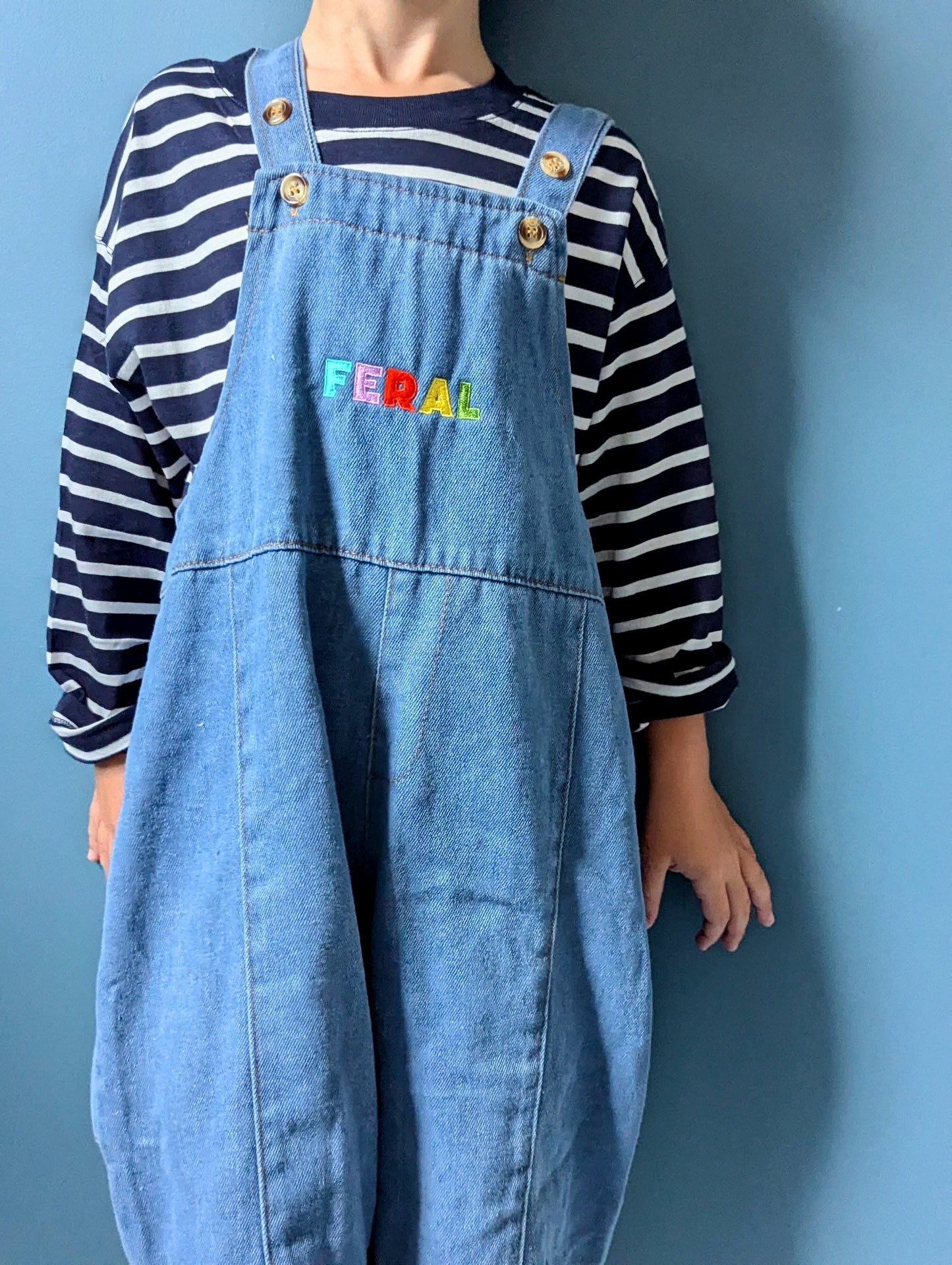 feral phoenix dungarees